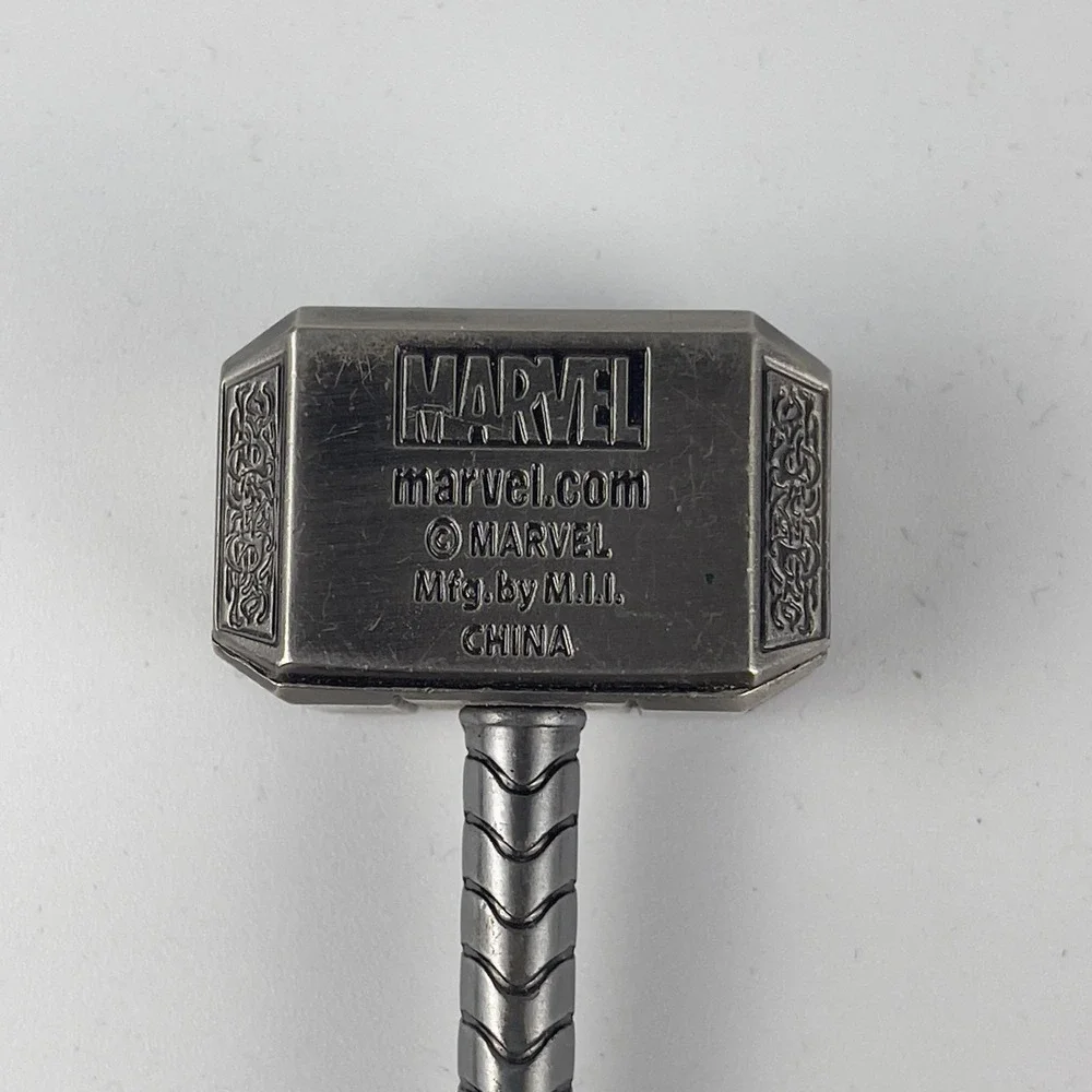 Marvel‎ Thor's Hammer Keychain Metal Mjolnir Avengers Superhero Collectible